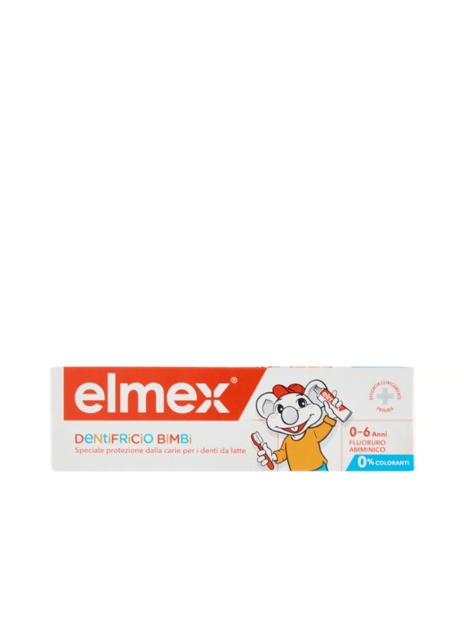 Elmex Kids Caries Protection Toothpaste 0-6 Years 50ml - Image 1