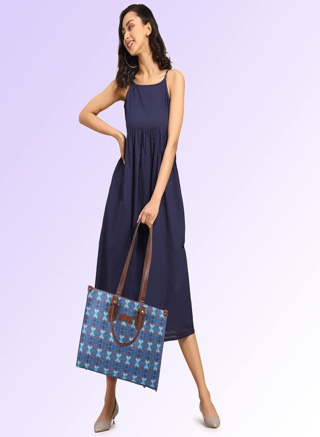 Fargo Canvas 15 Inch Laptop Handbag for Women, Stylish and Versatile, Comfortable to Carry, Tote Bag (Fgo-608) - Image 3