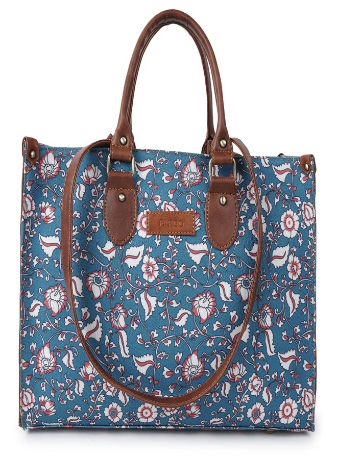 Fargo Canvas 15 Inch Laptop Handbag for Women, Stylish and Versatile, Comfortable to Carry, Tote Bag (Fgo-608) - Image 1