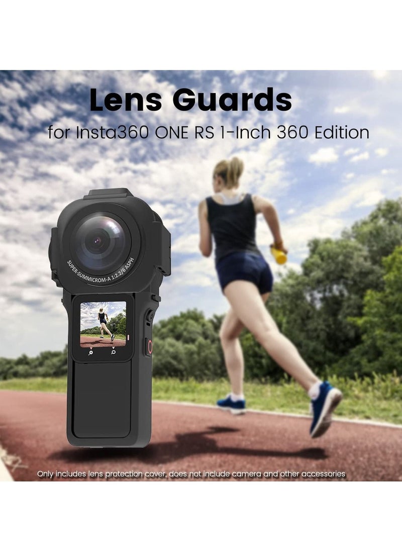 Y&D - Lens Guards for Insta360 ONE RS 1-Inch 360 Edition, Fingerprint-proof Screen Protector Accessories Case - Image 1
