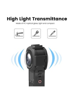 Y&D Lens Guards for Insta360 ONE RS 1-Inch 360 Edition, Fingerprint-proof Screen Protector Accessories Case  - Image 5