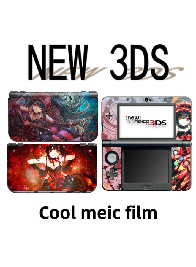 Coolme Game Sticker 3DS Protection Color Film Nintendo Host Handle Film-Color:NEW3DS-01 - Image 5