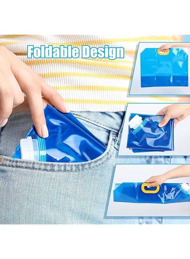 Oasisgalore 4 Packs Ice Bath Bags 10L Large Capacity Bathtub Water Bag For Home，Portable Ice Bath Cubes For Cold Water Plunge Tub  - Image 5