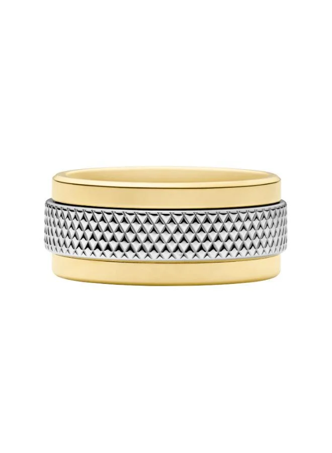 Fossil Knox Stainless Steel Ring