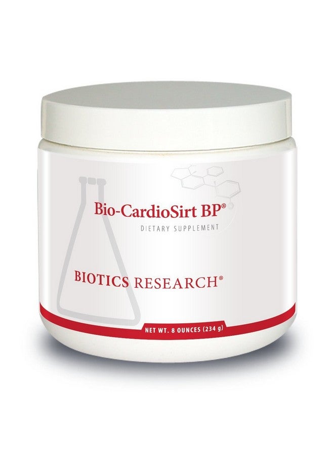بيوتيكس ريسيرش مسحوق Biotics Research Bio CardioSirt BP الحاصل على براءة اختراع وسهل المزج. تم تركيبه بمساعدة الدكتور مارك هيوستن. مزيج فريد من 7 عناصر غذائية أساسية. 8 أونصات - Image 1