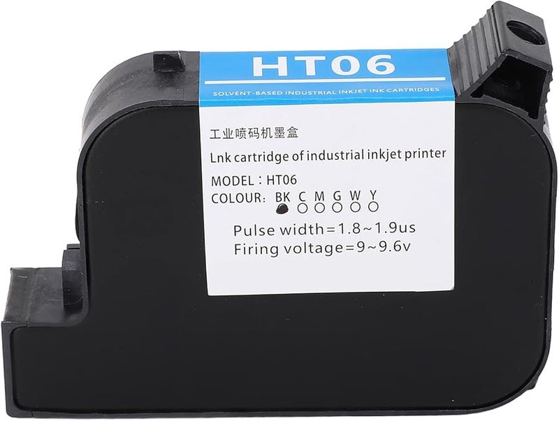 42ML Black Ink Cartridge Replacement for SC12 SC12T CP12 CP12W SC12KJ Quick Dry High Capacity - Image 5