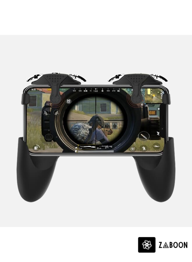 Zaboon Mini Eating Chicken Mobile Phone Trigger Shooting Controller Handle Auxiliary Button - Image 2