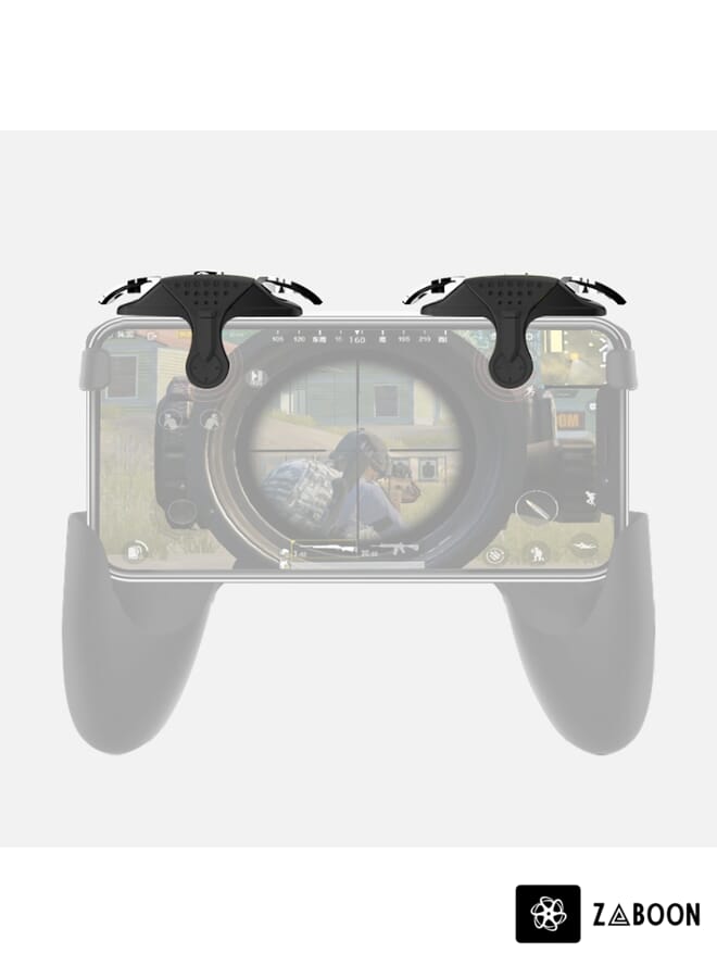 Zaboon Mini Eating Chicken Mobile Phone Trigger Shooting Controller Handle Auxiliary Button - Image 1