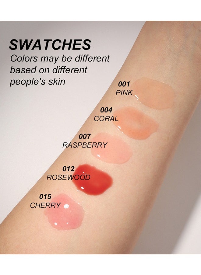 YOUNG VISION - Lip Glow Oil, 2 In 1 Double Effect Lip Glow Oil, Keeps Your Lips Moisturized, Locks In Moisture And Maintains a Lasting Charm,Simple To Operate and Save Your Time #004 - Image 1
