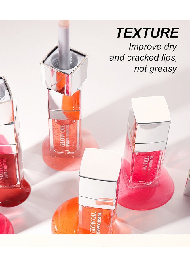 YOUNG VISION - Lip Glow Oil, 2 In 1 Double Effect Lip Glow Oil, Keeps Your Lips Moisturized, Locks In Moisture And Maintains a Lasting Charm,Simple To Operate and Save Your Time #004 - Image 1