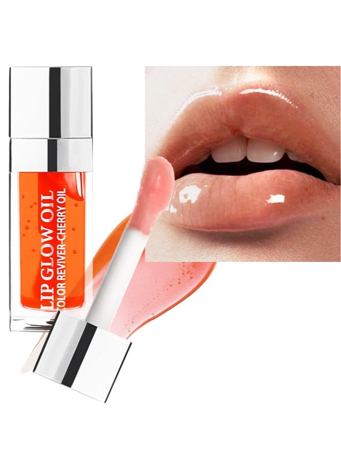 YOUNG VISION Lip Glow Oil, 2 In 1 Double Effect Lip Glow Oil, Keeps Your Lips Moisturized, Locks In Moisture And Maintains a Lasting Charm,Simple To Operate and Save Your Time #004 - Image 1