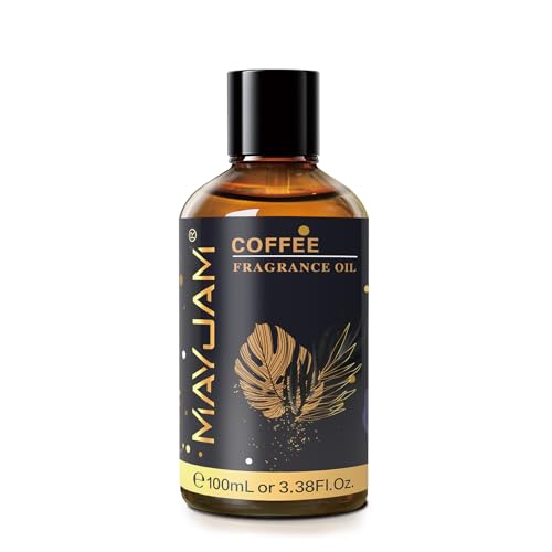 MAYJAM 100ML/3.38FL.OZ Coffee Fragrance Oils with Glass Dropper, Essential Oils for Diffusers for Home, Long Lasting Scented Oils for Diffusers Soap Candle Making - Image 2