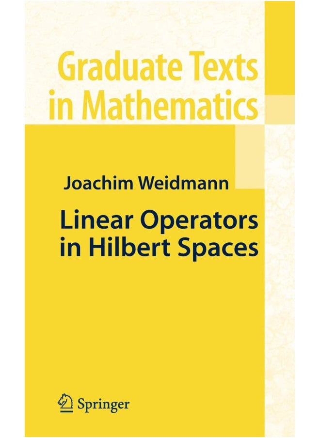 Linear Operators in Hilbert Spaces 
