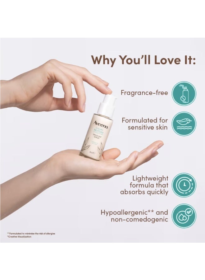 Aveeno Calm + Restore Triple Oat Serum 30 ml - Image 4