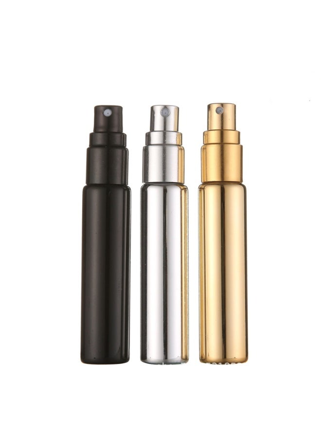 Huitich 10ml Electroplated UV Glass Perfume Spray Bottle – Refillable Travel Atomizer - Image 4
