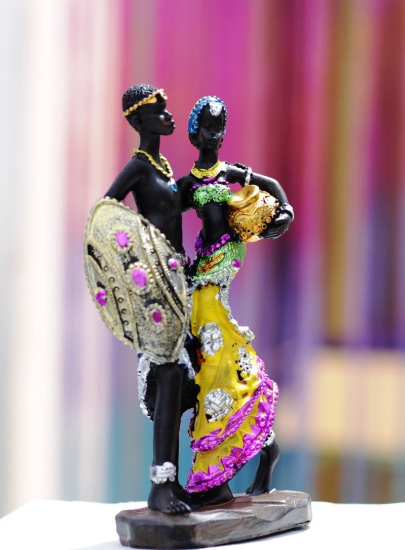 Lilone Polyresin Showpiece Figurine (6 x 15 cm, Multicolour) - Image 3
