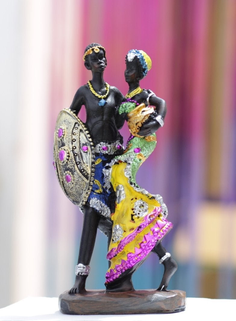 Lilone Polyresin Showpiece Figurine (6 x 15 cm, Multicolour) - Image 5