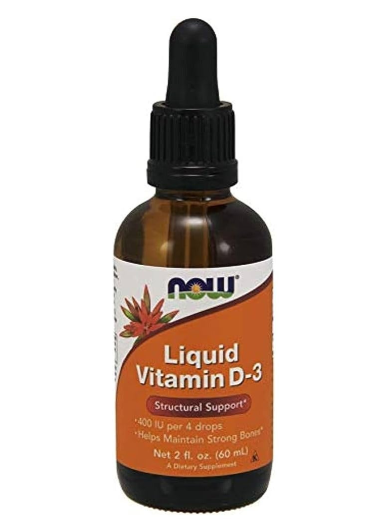 Now Liquid Vitamin D-3 59ml