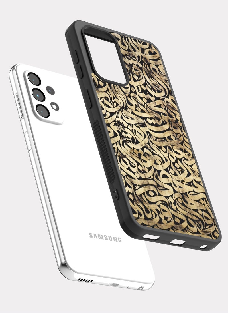 PXLAAT Samsung Galaxy A52 case cover Arabic Font - Image 2