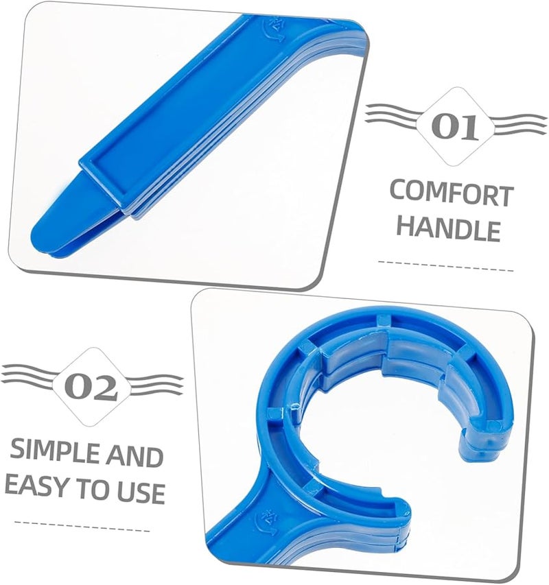 5 حزمة أداة فتح غطاء الدلو مفتاح علبة الطلاء فتحة البرميل للدلاء - Image 3