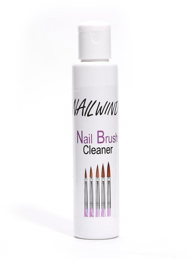 NAILWIND Nail Art Brush Cleaner & Restorer for Gel Polish/Nail Extension Gel/Nail Art Liner/Dip Powder/Acrylic Builder Manicure Brush DIY Salon at Home 100ml - Image 1
