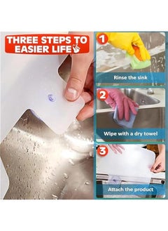 Generic 3-Piece Sink Splash Guard Set - Silicone Suction Kitchen Faucet Splatter Screen Dishwashing Accessories Gadget  - Image 5