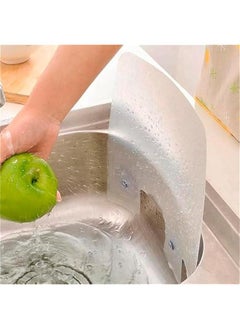 Generic 3-Piece Sink Splash Guard Set - Silicone Suction Kitchen Faucet Splatter Screen Dishwashing Accessories Gadget  - Image 1
