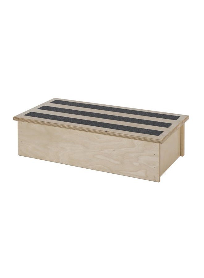 Childcraft 1491164 Non-Skid Step Stool, 6" Height, 23" Width, 11.75" Length, Natural Wood - Image 2