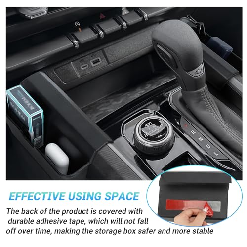 Sinminou Center Console Organizer Compatible with 2023-2026 Chevy Colorado/2023-2026 GMC Canyon, Armrest Storage Box＆Gear Shift Organizer Tray Interior Truck Accessories - Image 5