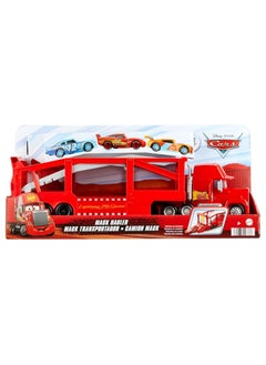 Disney Cars Mack Hauler, 13-inch Toy Transporter Truck with Ramp & Carry Storage for 12 Vehicles  - Image 1