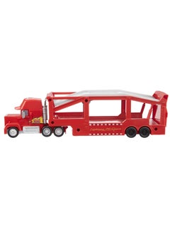 Disney Cars Mack Hauler, 13-inch Toy Transporter Truck with Ramp & Carry Storage for 12 Vehicles  - Image 4