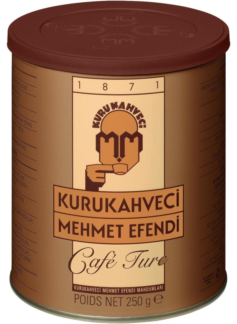 Mehmet Efendi Turkish Coffee, 250g Can