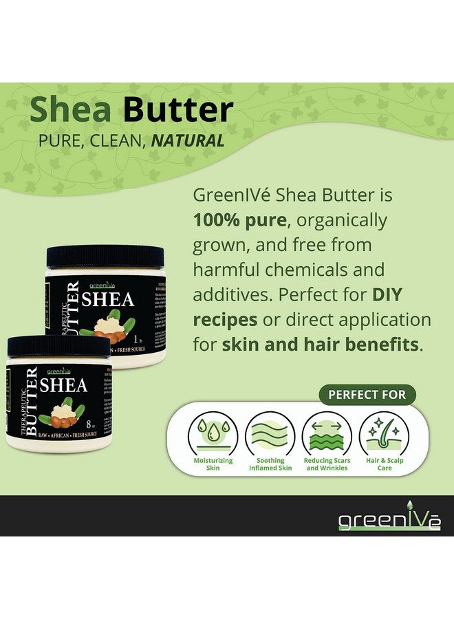 GreenIVe Shea Butter Raw 100% Pure Organically Grown Ivory Shea for Moisturizing or DIY Butters, Lotions, Soaps. - Image 2