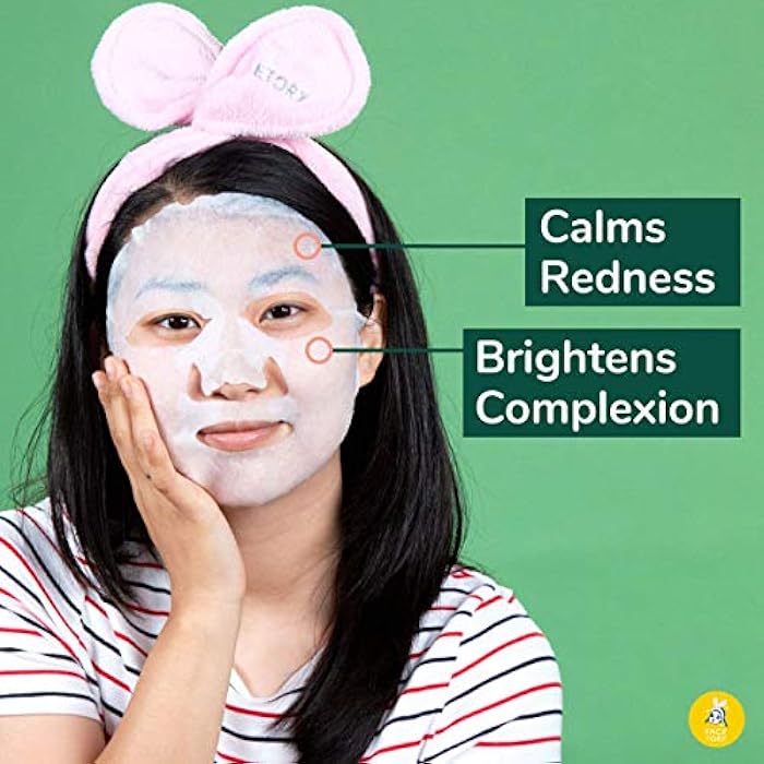 FACETORY K Beauty Face Mask Skin Care - Soothe Me Tea Tree 2-Step Sheet Mask with Tea Tree Extract & Chamomile + Soothing Ampoule | Skin Calming, Acne Clearing (5 Pack) - Image 3
