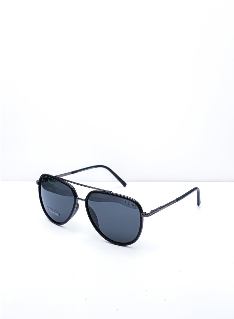 Baleno "Aviator Sunglasses with Polarized UV Protection Lenses – Lightweight, Durable Metal Frame for Men & Women, Perfect for Driving, Travel, and Outdoor Activities" - Image 3