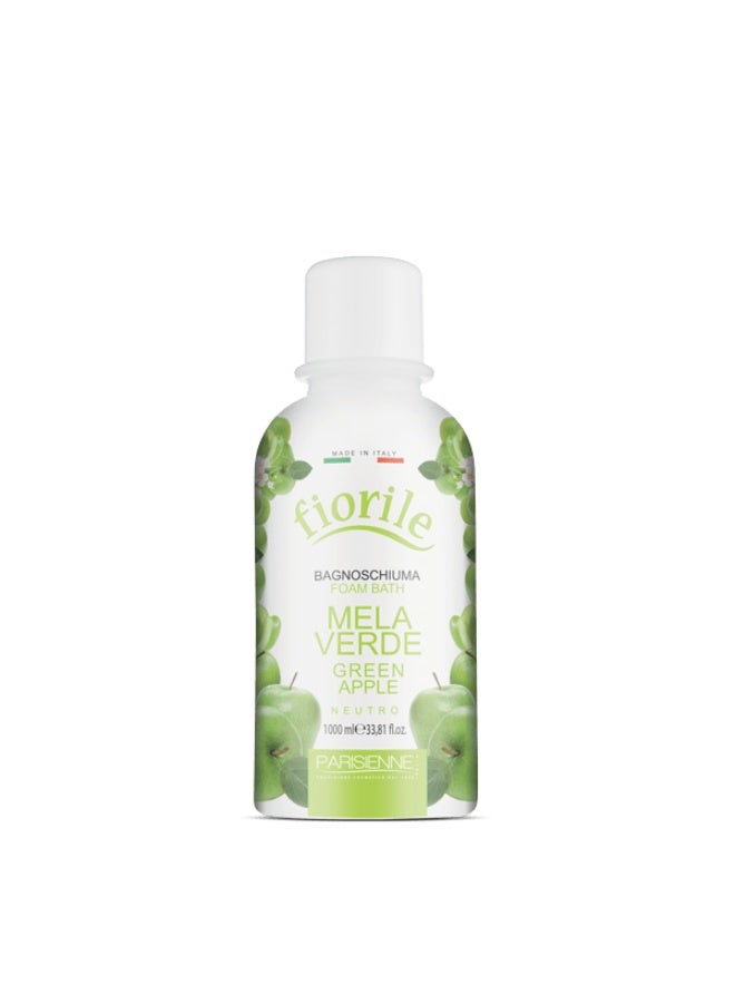 Fiorile Bath Foam Green Apple 1000ML | Nourishing & Moisturizing Bath Foam | Maintain Soft & Smooth Skin | Daily Use Body Cleanser - Image 2