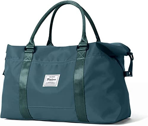 SEAFEW Small Gym Duffle Bag for Women, Mini Cute Weekender Handbag Carry on Travel Bag for Airplane, Water Resistant Sports Yoga Tote Bag with Dry Wet Separated Pocket - Image 1