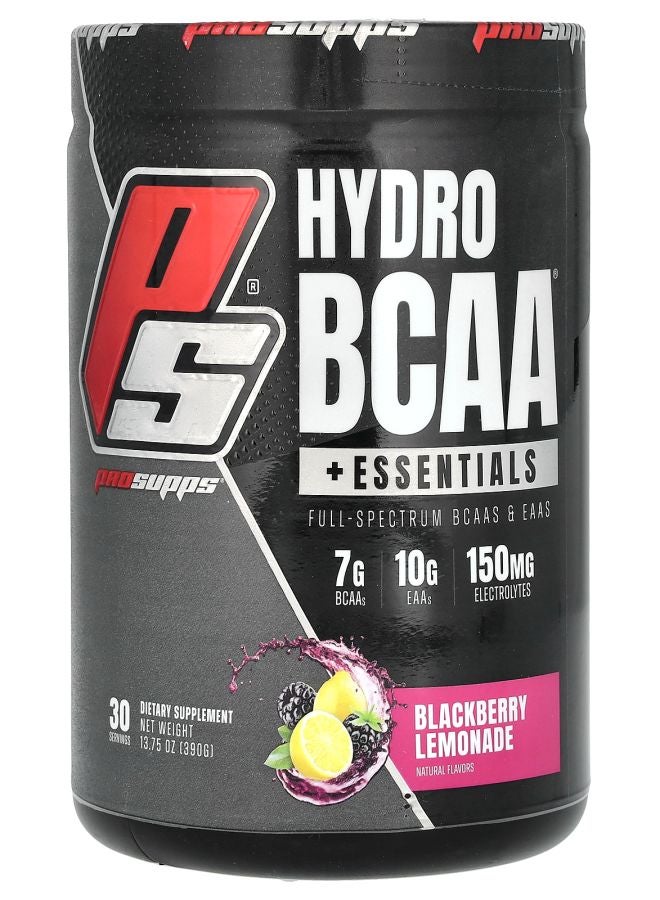 Hydro BCAA + Essentials Blackberry Lemonade 13.75 oz (390 g)