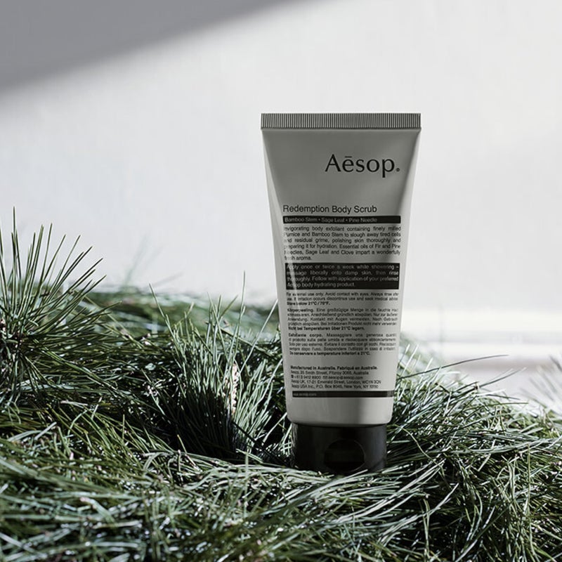 Aesop Redemption Body Scrub | Finely Milled Pumice and Aromatic Botanicals to Polish the Skin | 6.5oz / 180mL - Image 4