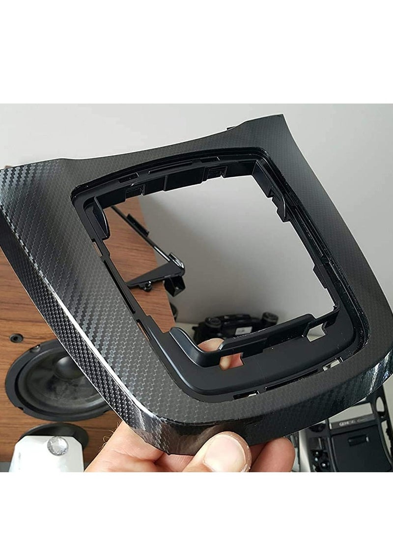5D Black High Gloss Carbon Fiber Vinyl Wrap, Color Change Film, Self-Adhesive Car Sticker with Anti-Wrinkle  Air Release, Suitable for DIY Decals (12 * 60 Inches) - Image 4