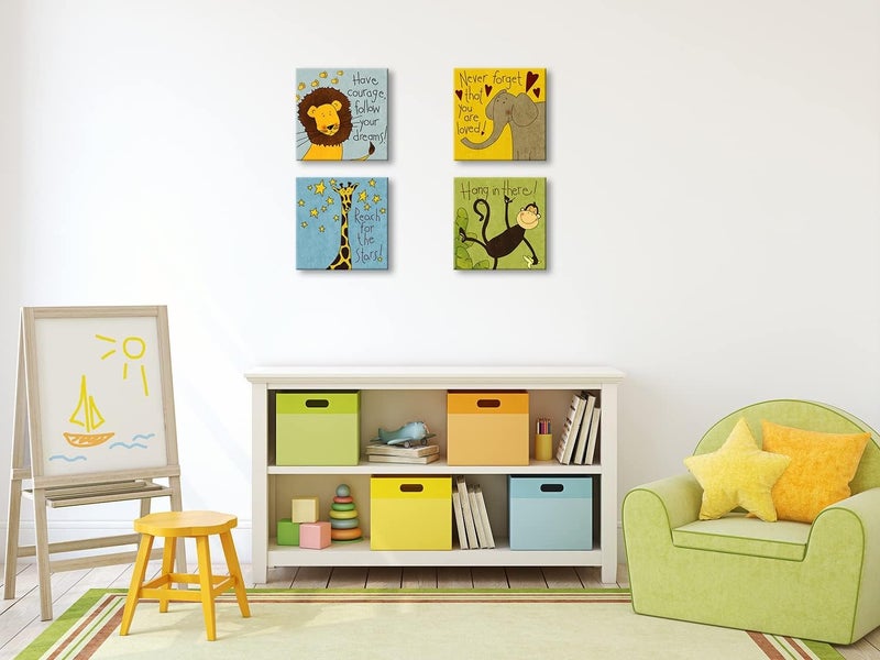 Biufo Colorful Animal Wall Art Prints - Image 4