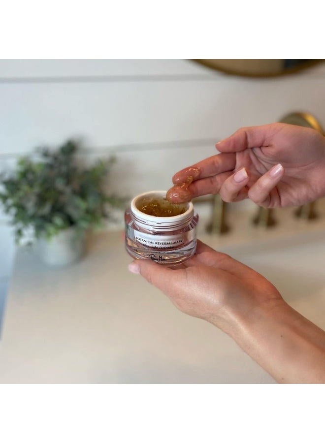 Pour Moi Botanical Reversal Mask | Blue Light Correcting Gel Mask for All Skin Types feat. Jasmine Flower & Buddleja Flower Extract to Clarify, Tone & Protect Skin - Image 4