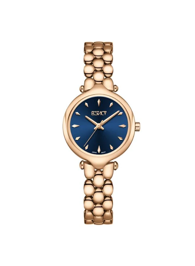 إكستاسي Women's Stainless Steel Analog Watch E25503-RBKN - 28mm mm