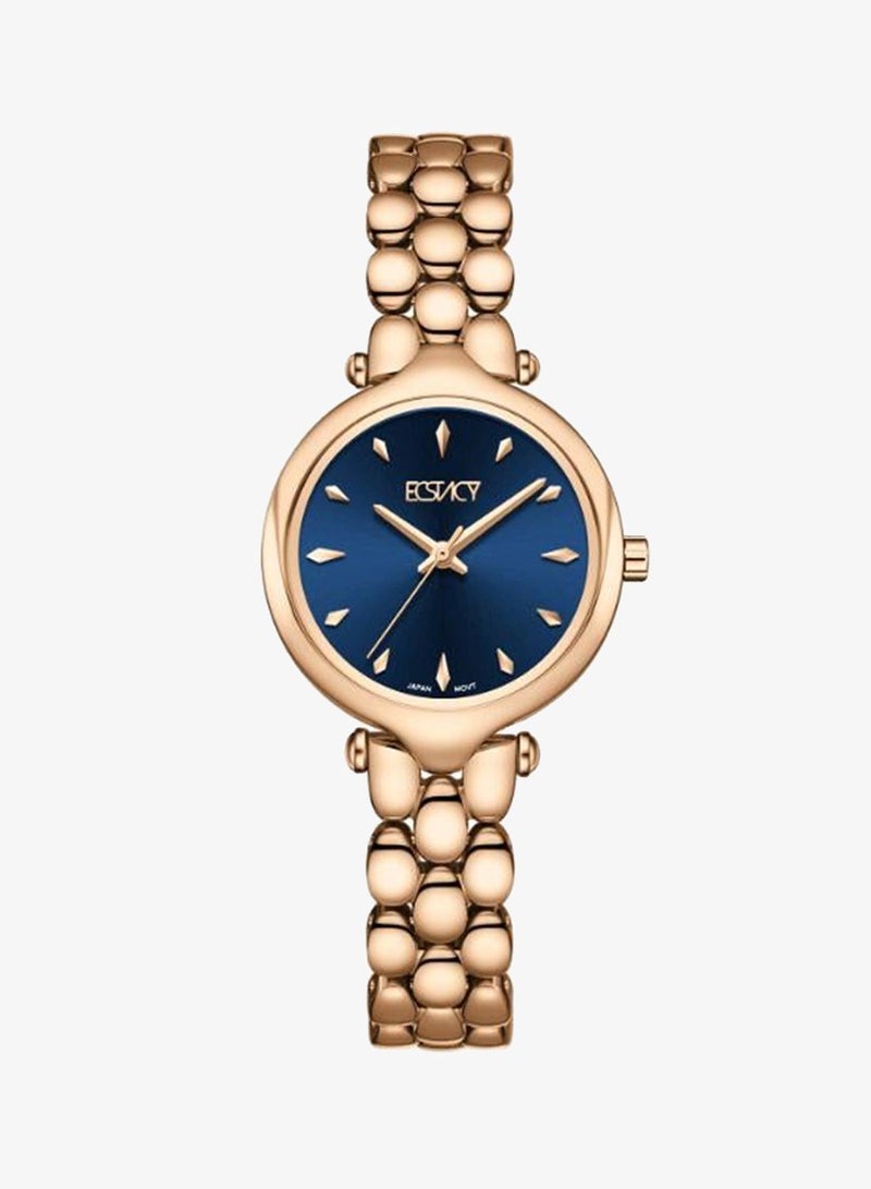 ECSTACY Women's Stainless Steel Analog Watch E25503-RBKN - 28mm mm - Image 1