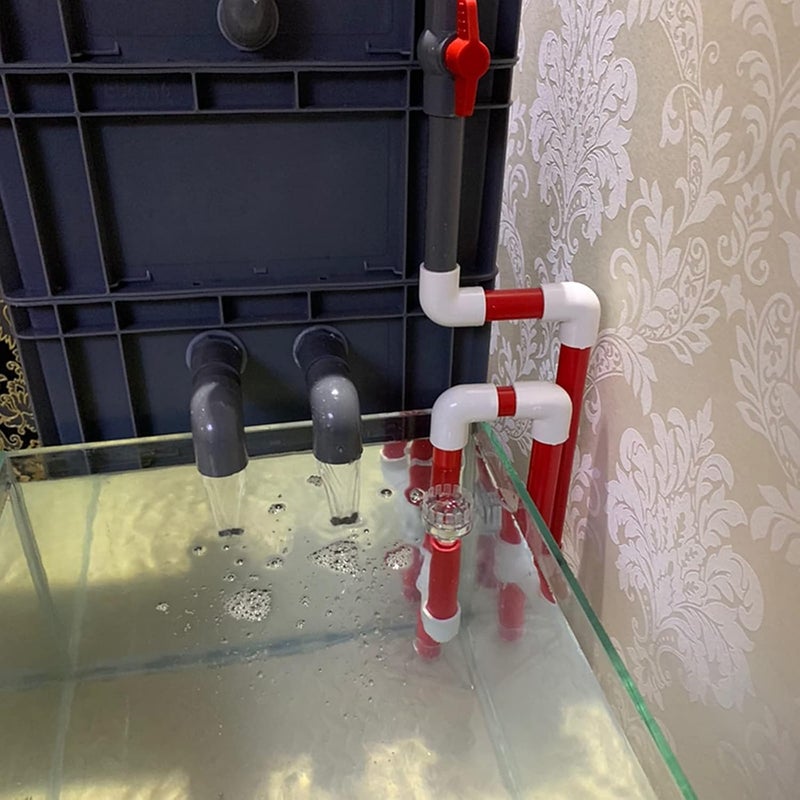 Aquarium Surfaces Skimmer for Canisters and Power Stain Removal Oil Protein Remover Oil Skimmer Aquariums - Image 4