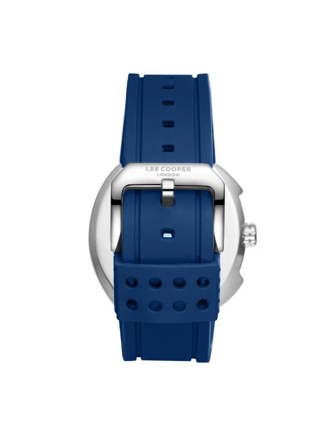 Lee Cooper Men's Silicone Analog Watch LC08245.399 - 45x44 mm
