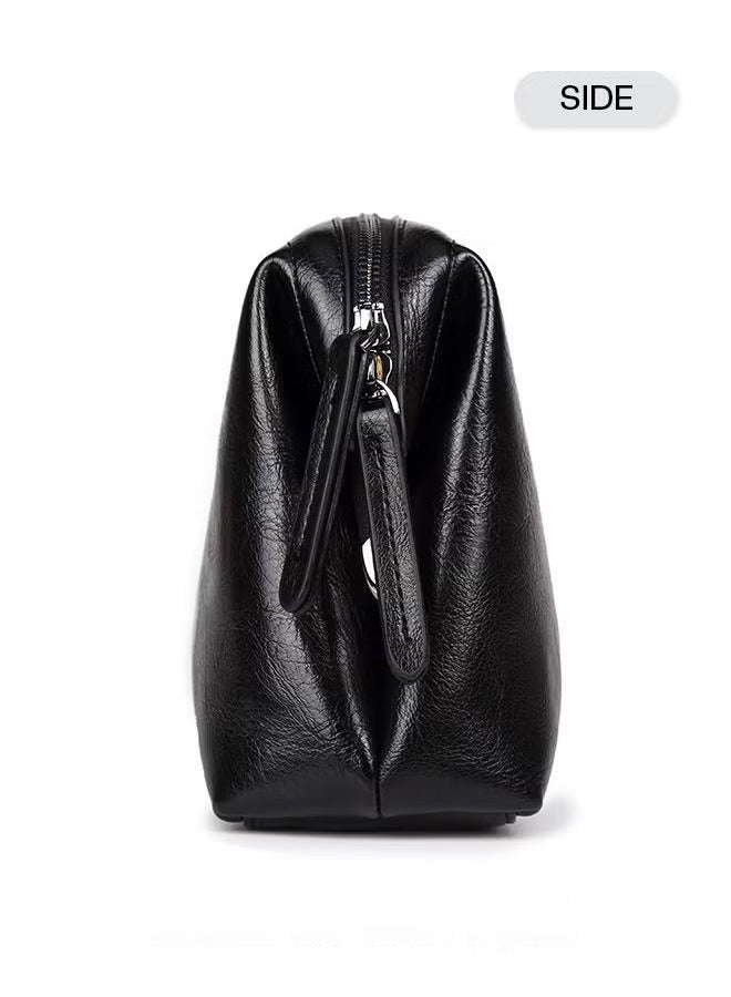 Canway Men's Casual Clutch Bag of Business Made of PU Leather Mobile Phone Bag - Image 5
