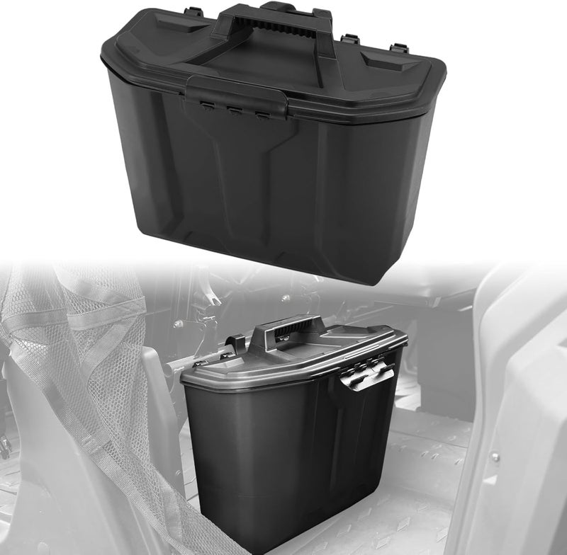 A & UTV PRO Under Seat Storage Bin for Can Am Defender, Under Seat Waterproof Storage Box Accessories for Can Am Defender Max HD10 HD9 HD8 HD5 2016-2025, Replace #715003314 - Image 2