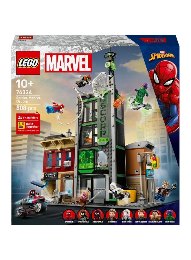 LEGO Marvel Super Heroes Spider-Man vs. Oscorp 76324 (808) Pieces - Image 2