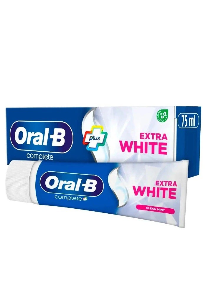 أورال بي معجون أسنان أورال-بي اكسترا وايت 75 مل
